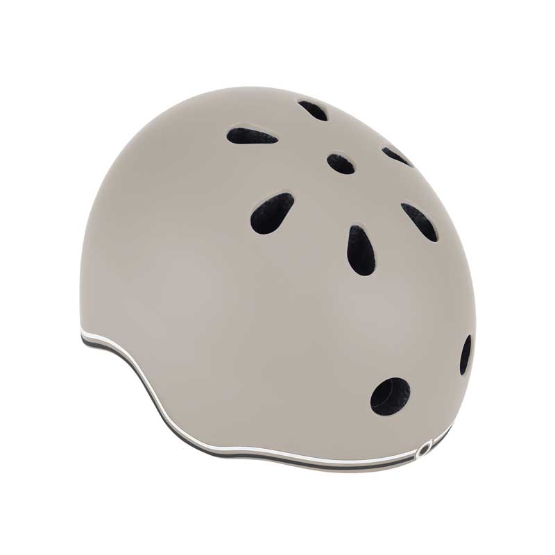 Детска каска за тротинетка Globber Go Up Lights, XXS/XS (45-51cm) - сива