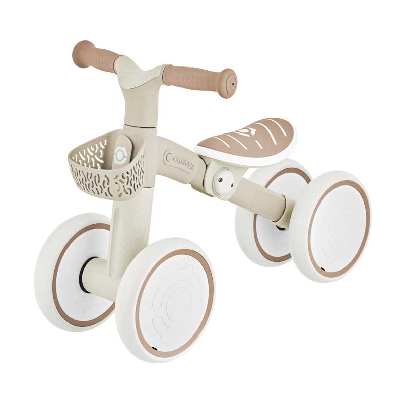 Обучително колело Globber Learning Bike ECOLOGIC в цвят kокос