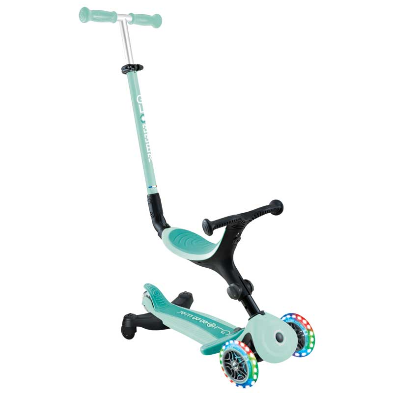 Foldable scooter with parental control GO UP ACTIVE LIGHTS 360°, mint
