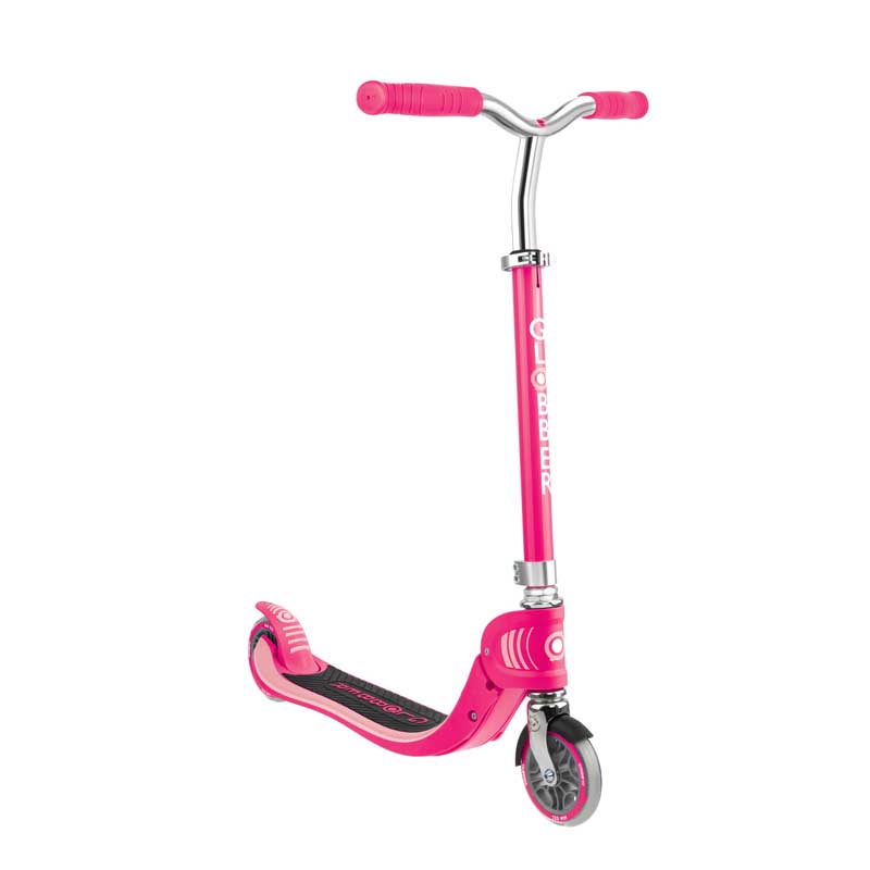Folding Kids' Scooter FLOW FOLDABLE 125, Pink