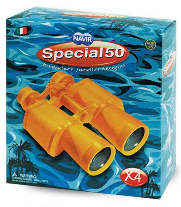 NAVIR Special 50 Kids' Binoculars with Case, Yellow