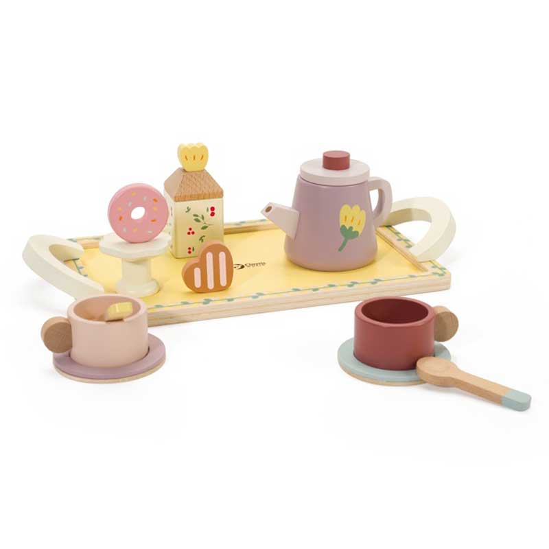 Wooden Children's Afternoon Tea Set