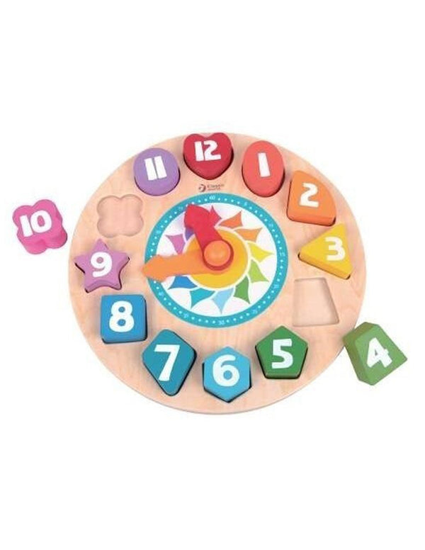 Wooden Educational Clock