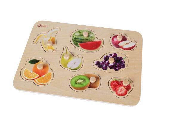 Wooden puzzle - fruits