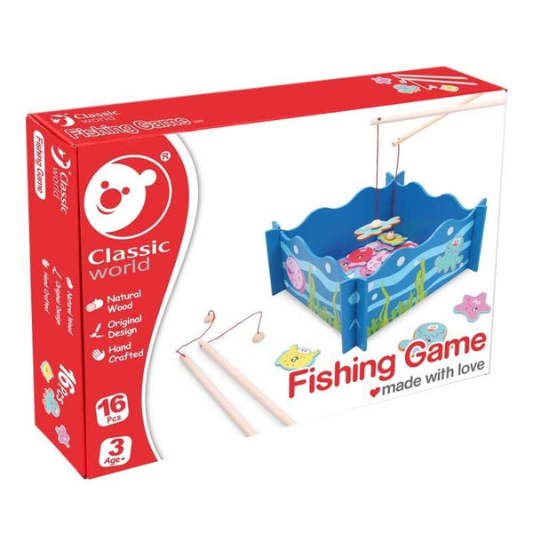 Wooden children's game - Fishing