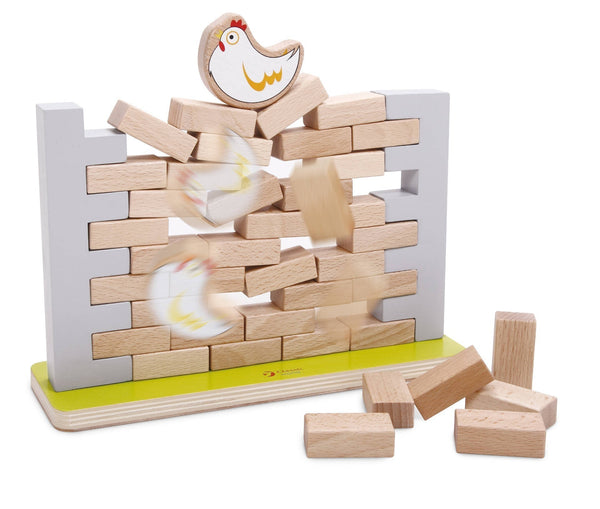 Wooden Toy - Stacking Wall