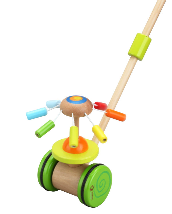 Wooden Push Toy "Flower"