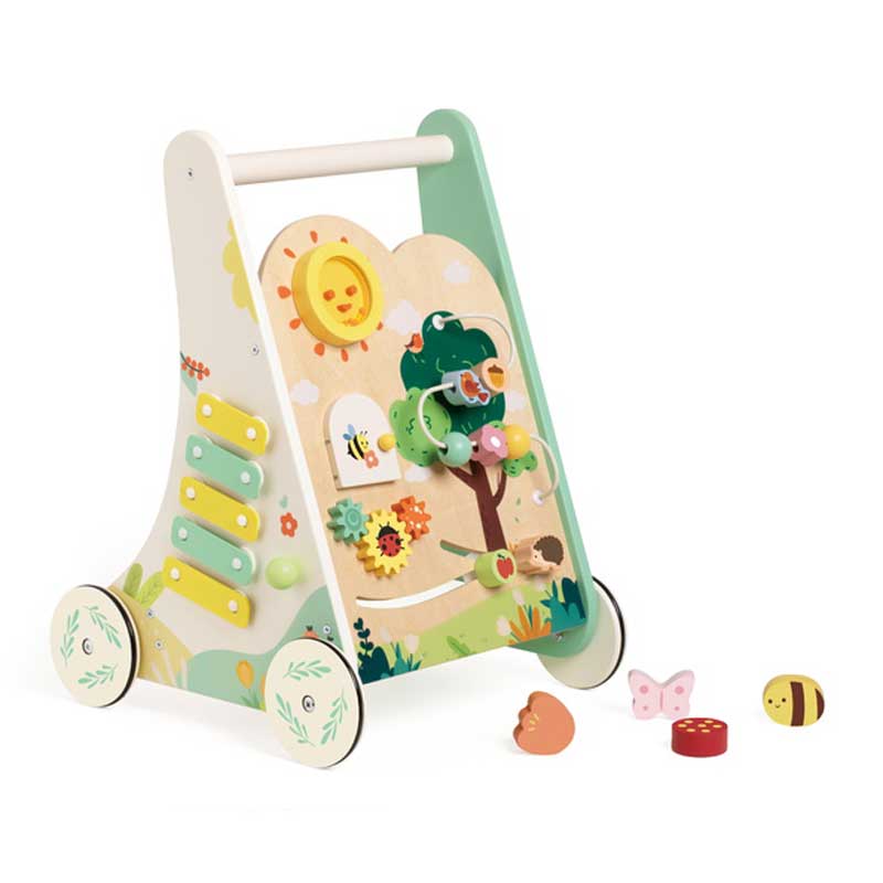 Wooden Walker Classic World "Forest World" with activities 12+ months