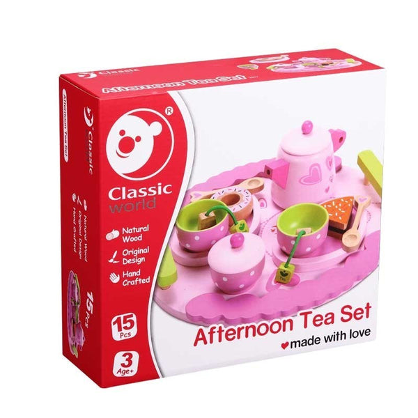 Kids Wooden Toy - Tea Set