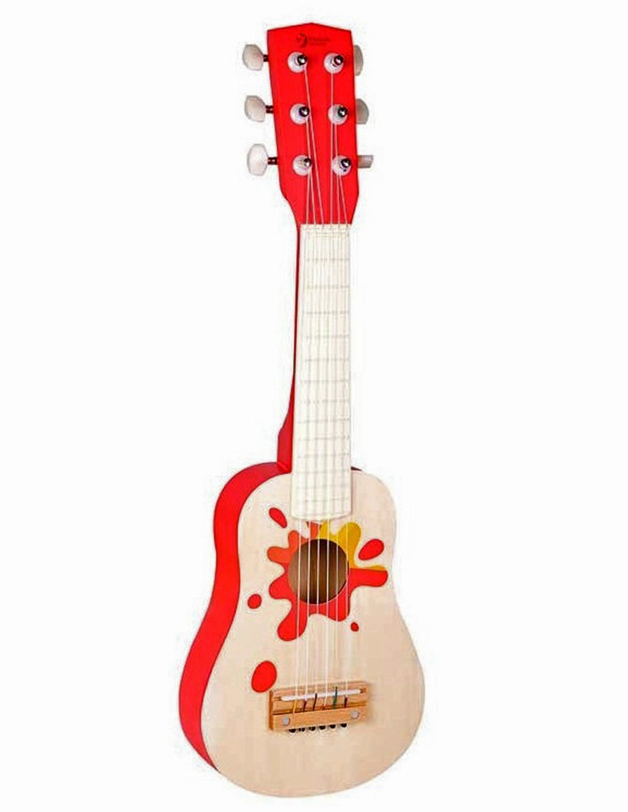 Wooden Toy Guitar - Star