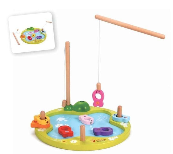 Magnetic fishing game for kids