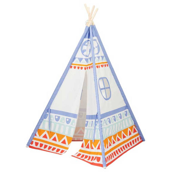 Children's Indian Tent Classic World - Blue Teepee