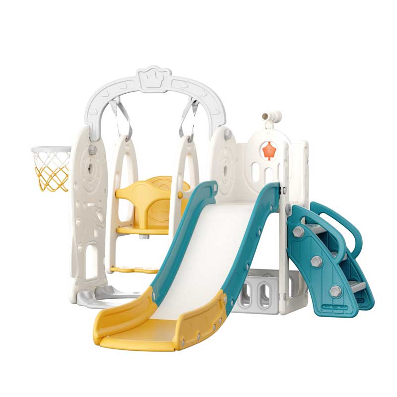Kids slide with swing 5 in 1, Castle