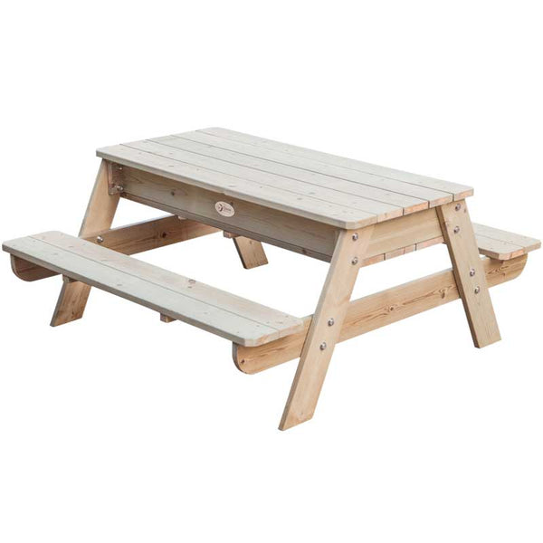 Children's Wooden Sand and Water Play Table with Bench Set