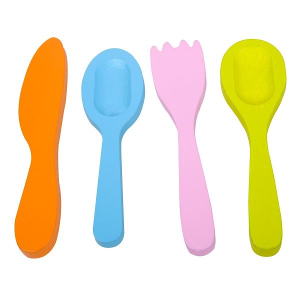 Kids' Wooden Breakfast Set - Green