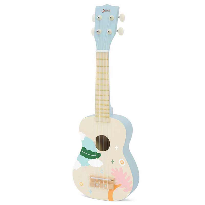 Children's guitar-ukulele, blue