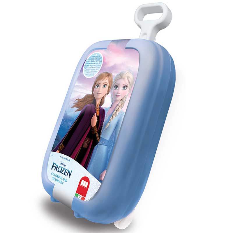 Детски комплект за рисуване "Frozen 2" в куфарче на колелца
