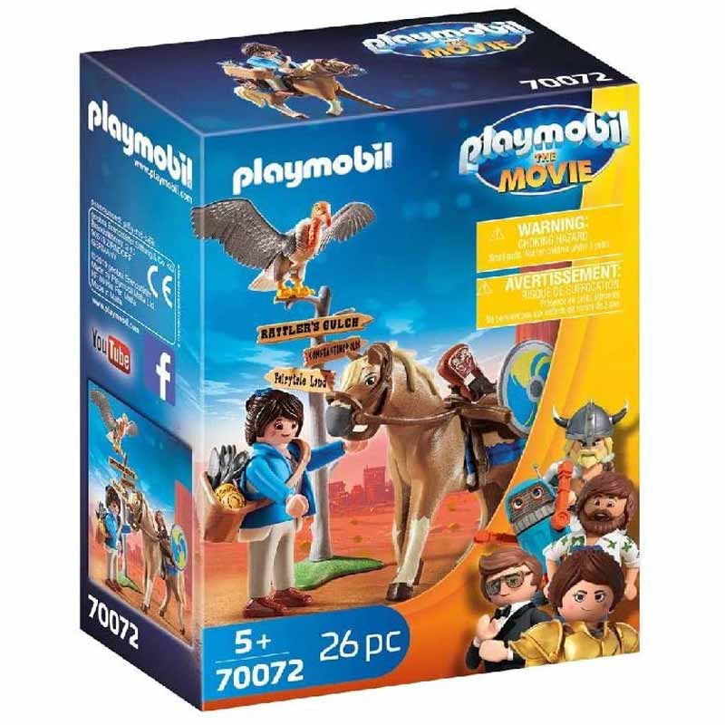 Playmobil Kids' Building Set, Marla with Horse