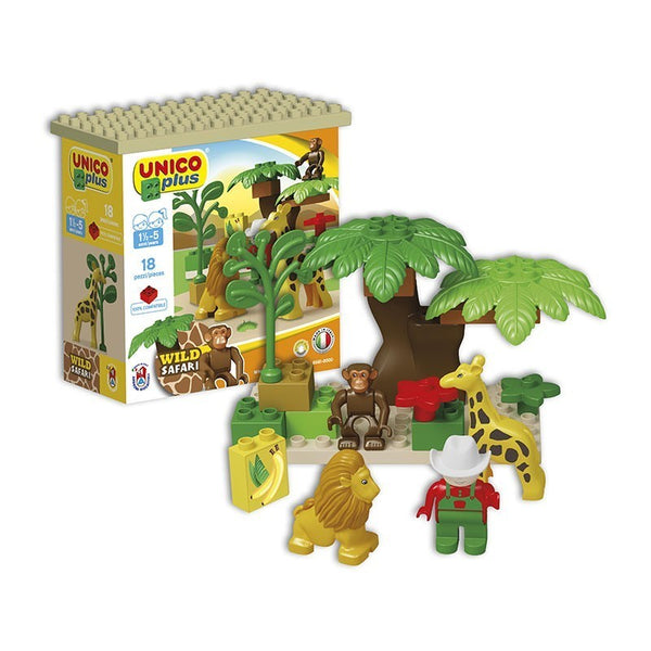 Kids' building blocks - safari, Unico