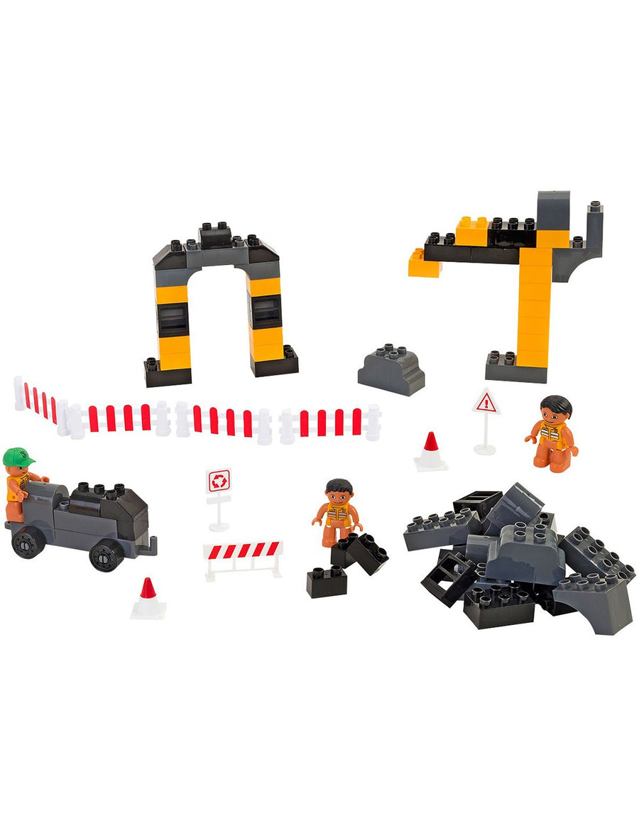 Kids' Construction Site Building Blocks