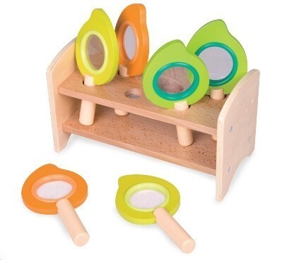 Children's play magnifiers - set with stand