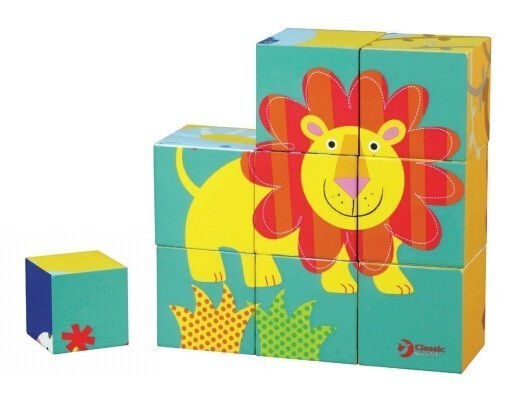 Kids Puzzle Cubes - Lion Cub