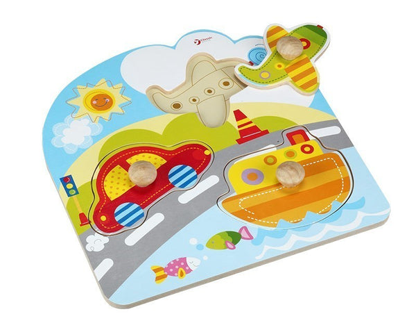Kids' Puzzle with Vehicles