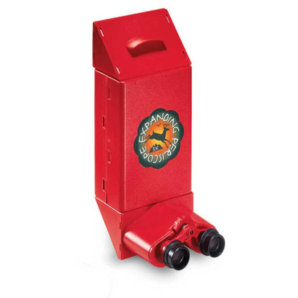 Kids' play periscope NAVIR 3X, red/green
