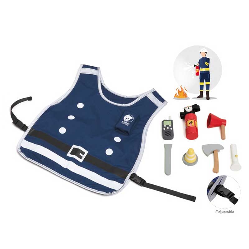 Kids' firefighter play set