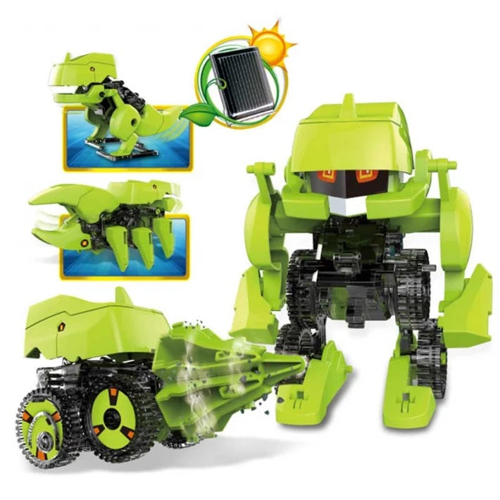 Kids' Solar Robot - 4-in-1, Dinosaur