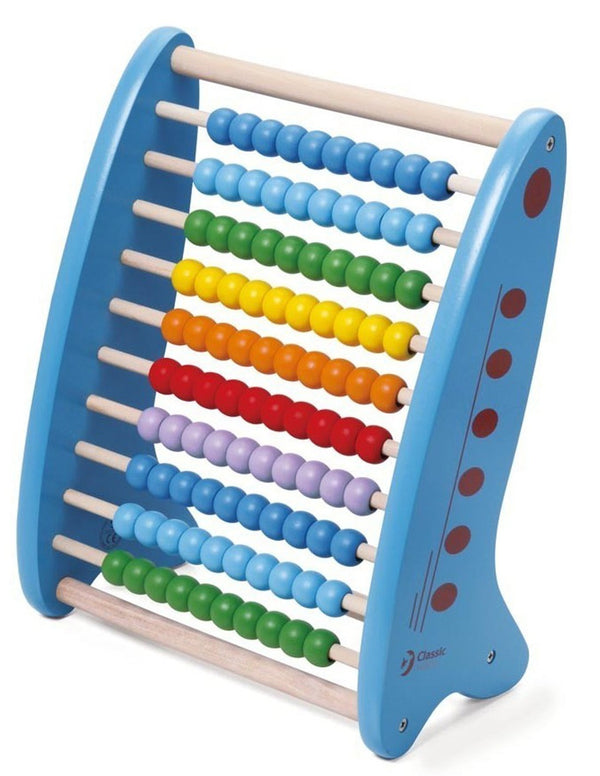 Children's wooden abacus