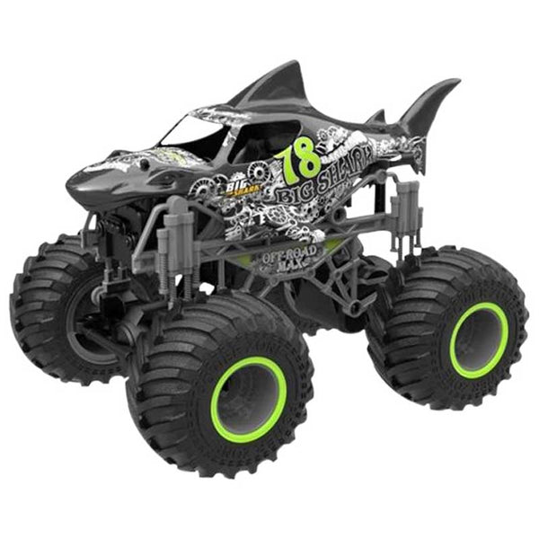 Stunt RC Jeep "Shark", gray 1:16