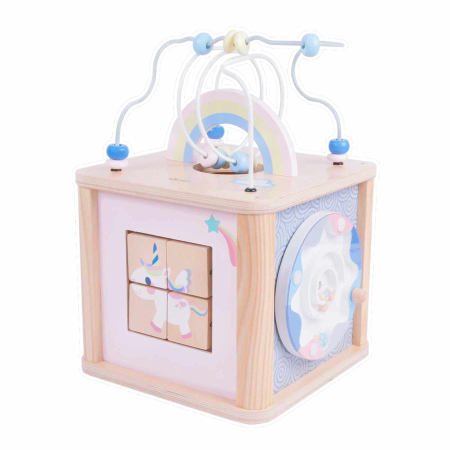 Didactic Cube for Children - Pink