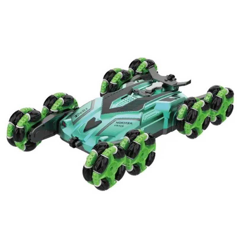 Drift car with double-sided driving and climbing, RC