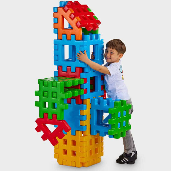 Large "MAXI" Waffle Building Blocks, 32 pieces