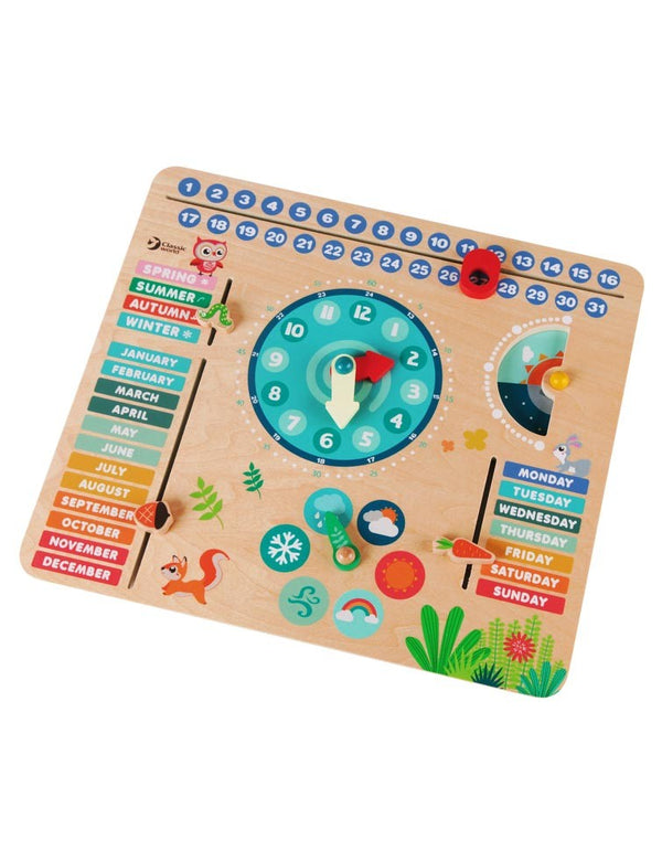Toy - Forest Animals Clock with Calendar
