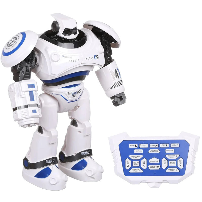Crazon Interactive Robot with Infrared Control and Light Effects