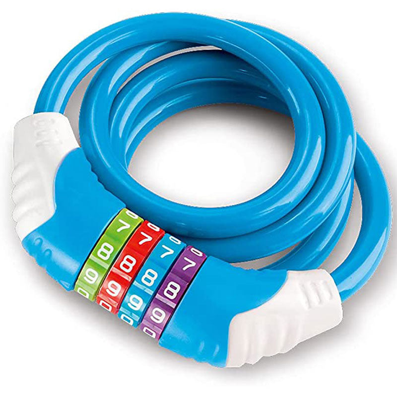 KS Series Combination Bicycle Lock, Blue