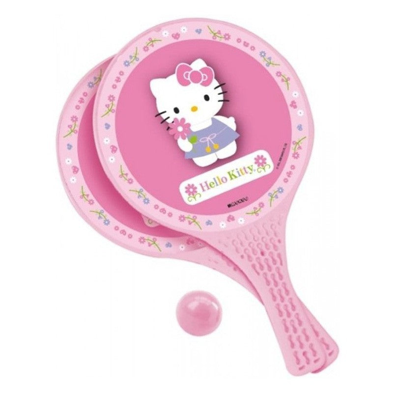 Set of 2 Rackets and Ball - Hello Kitty