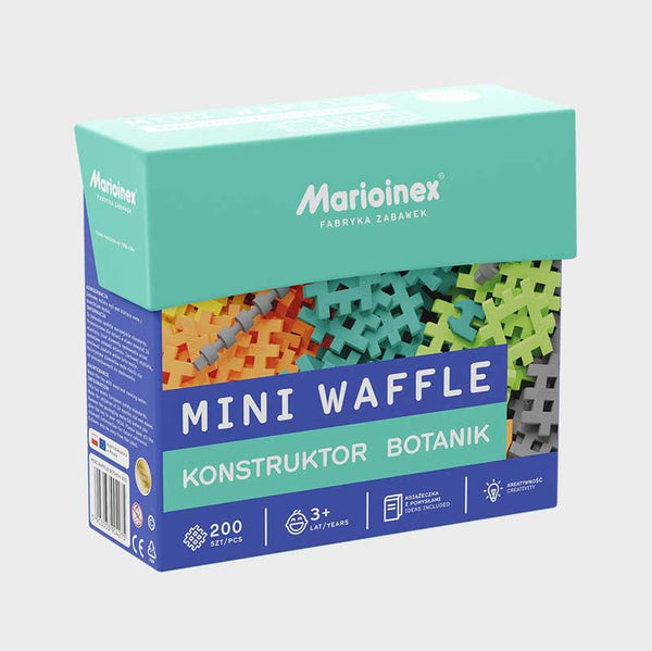 Mini Waffle Constructor 200 pcs. "Little Botanist"