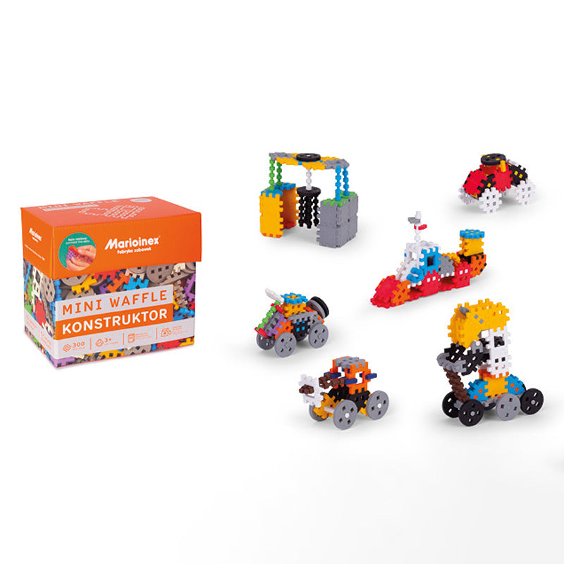 Mini Waffle Constructor Set, 300 pieces