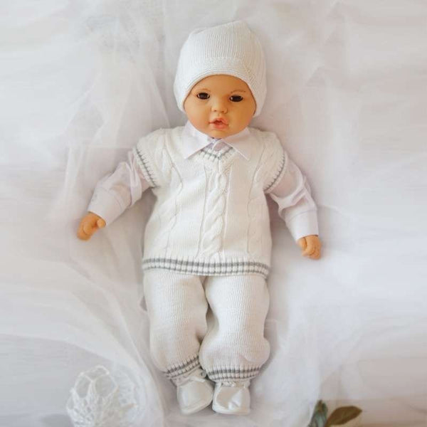 Knitted set for boys
