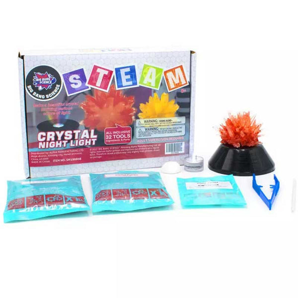 STEAM Crystal Night Light Kit