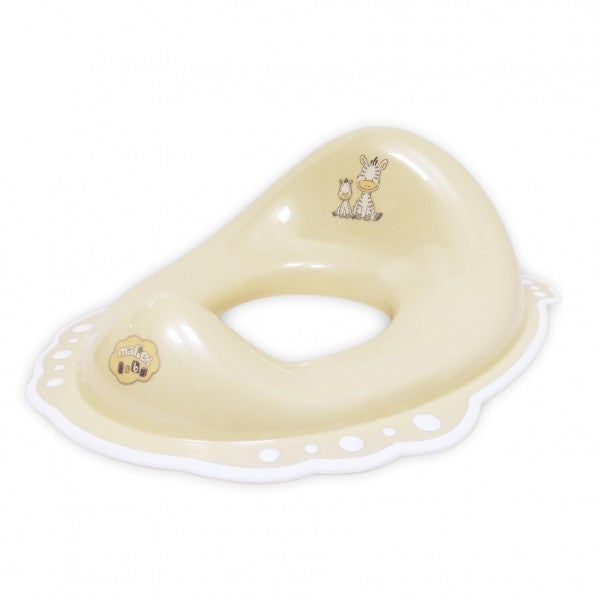 Toilet seat Zebra anti-slip beige