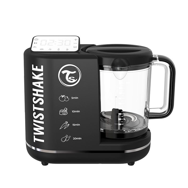 Twistshake Baby Food Processor Black