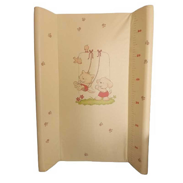 Reinforced baby changing mat