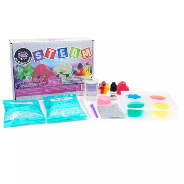 Fun children's colorful soap-making kit