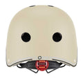 Детска каска за колело и тротинетка Globber Primo Lights XS/S (48-53CM) - бежова