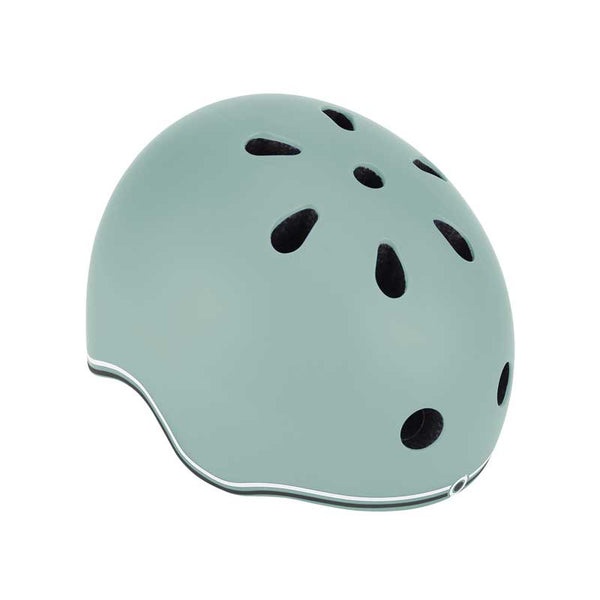 Детска каска за тротинетка Globber Go Up Lights, XXS/XS (45-51cm) - зелена