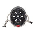 Детска каска за тротинетка Globber Go Up Lights, XXS/XS (45-51cm) - сива